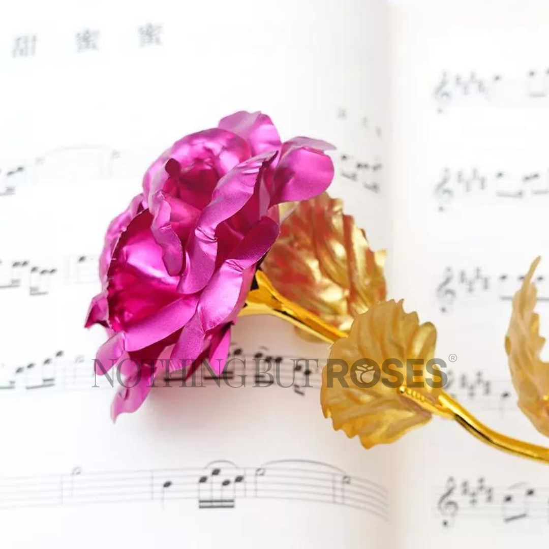 gold plated rose, gold rose, 24k gold rose