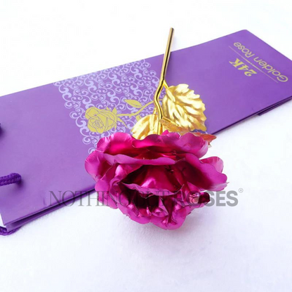 gold plated rose, gold rose, 24k gold rose